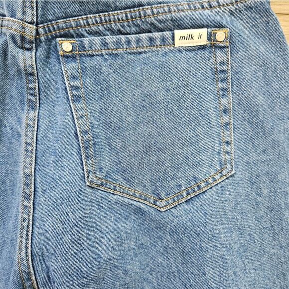 Milk It Thrill Straight Denim Jeans Size 32 NWOT - Picture 6 of 8
